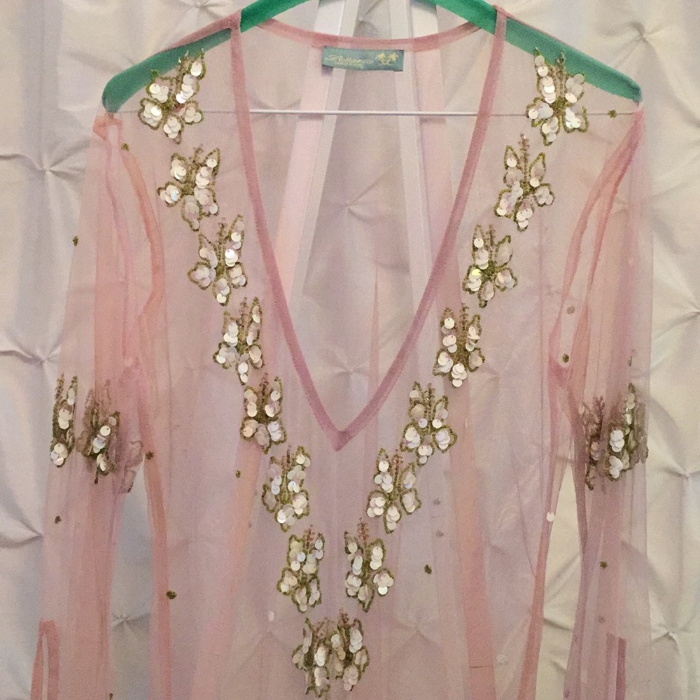 Letarte handmade, beaded, sequins Asymmetrical. - Picture 2 of 8